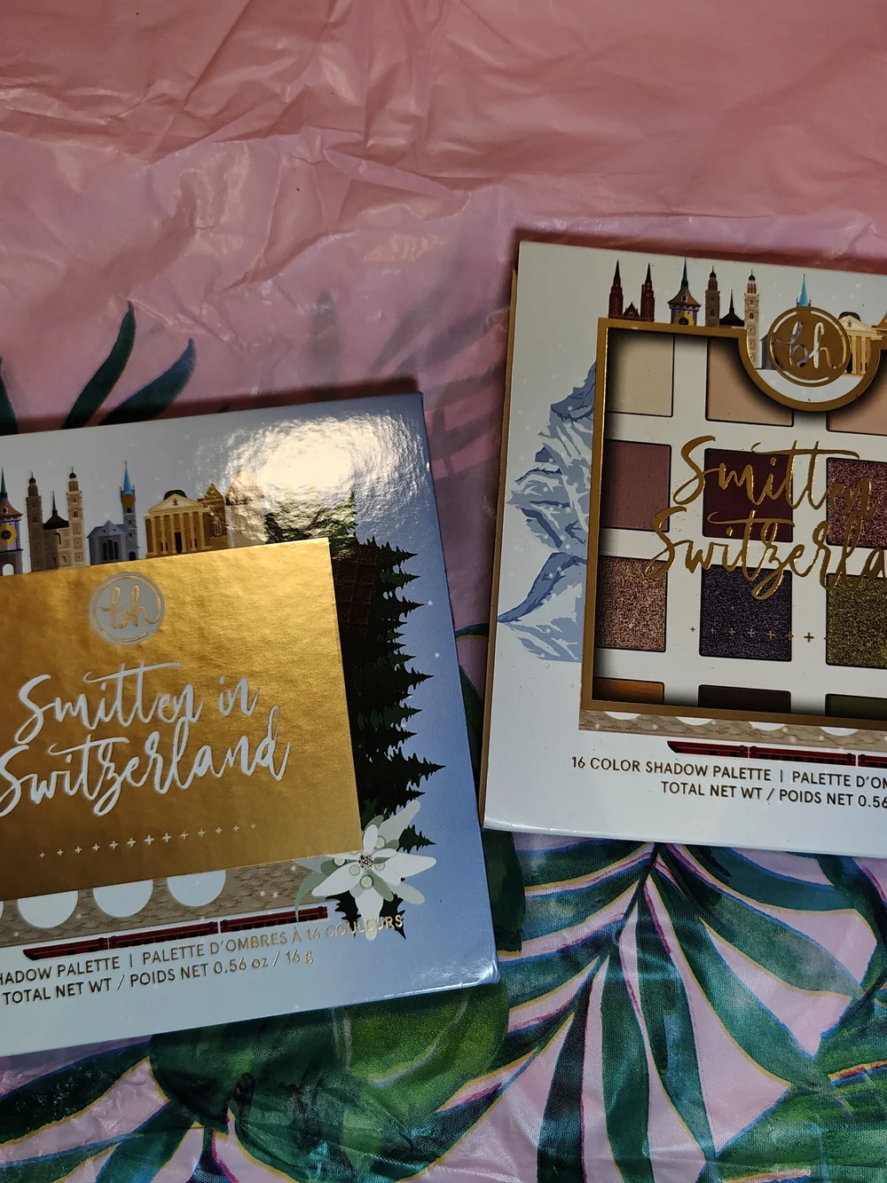 BH Cosmetics Smitten in Switzerland 16-Color Eyeshadow Palette